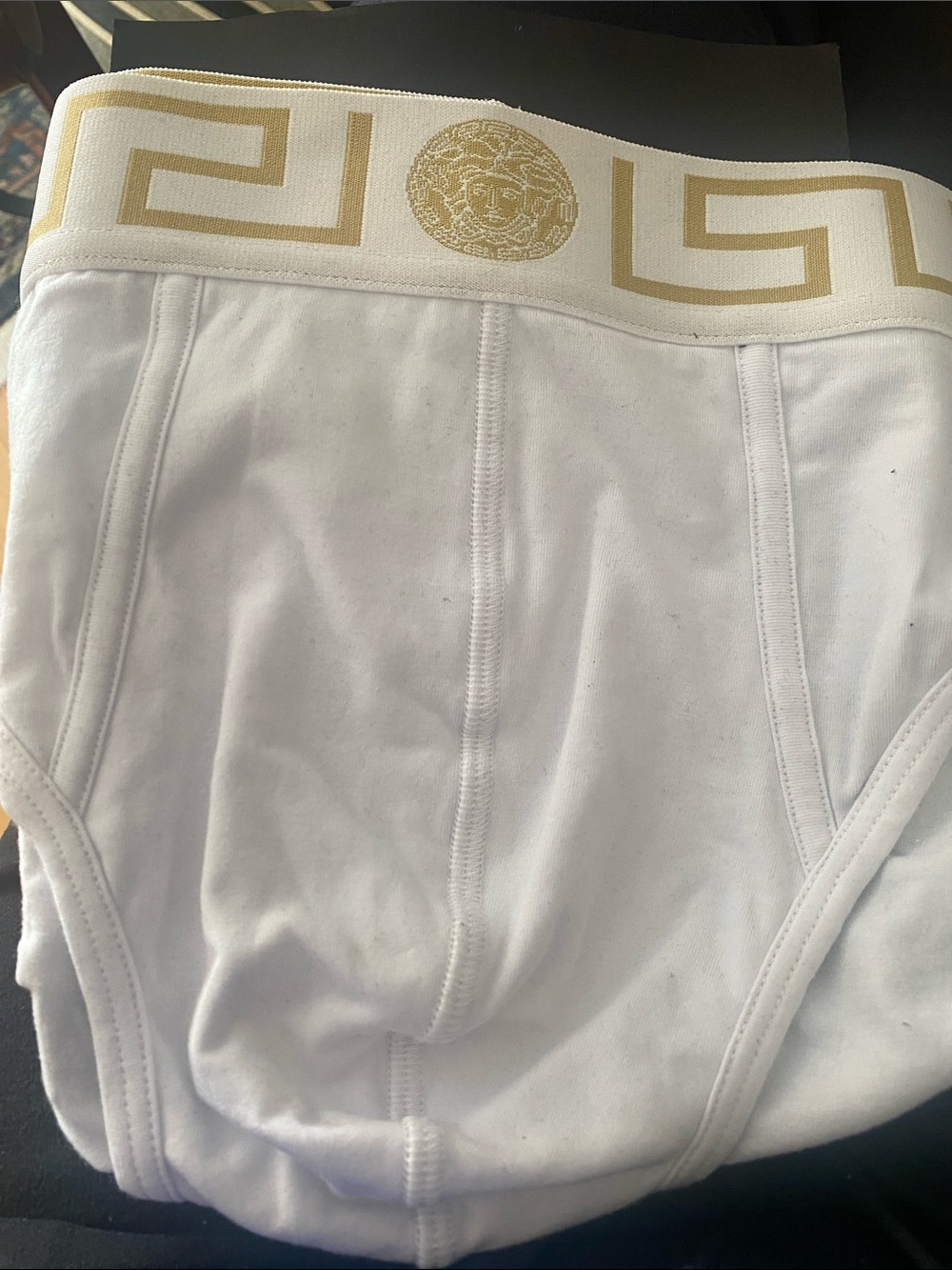 Size 8 white  - Versace underwear brand new